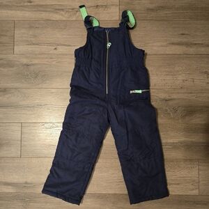 Carters Navy Blue Snow Bib